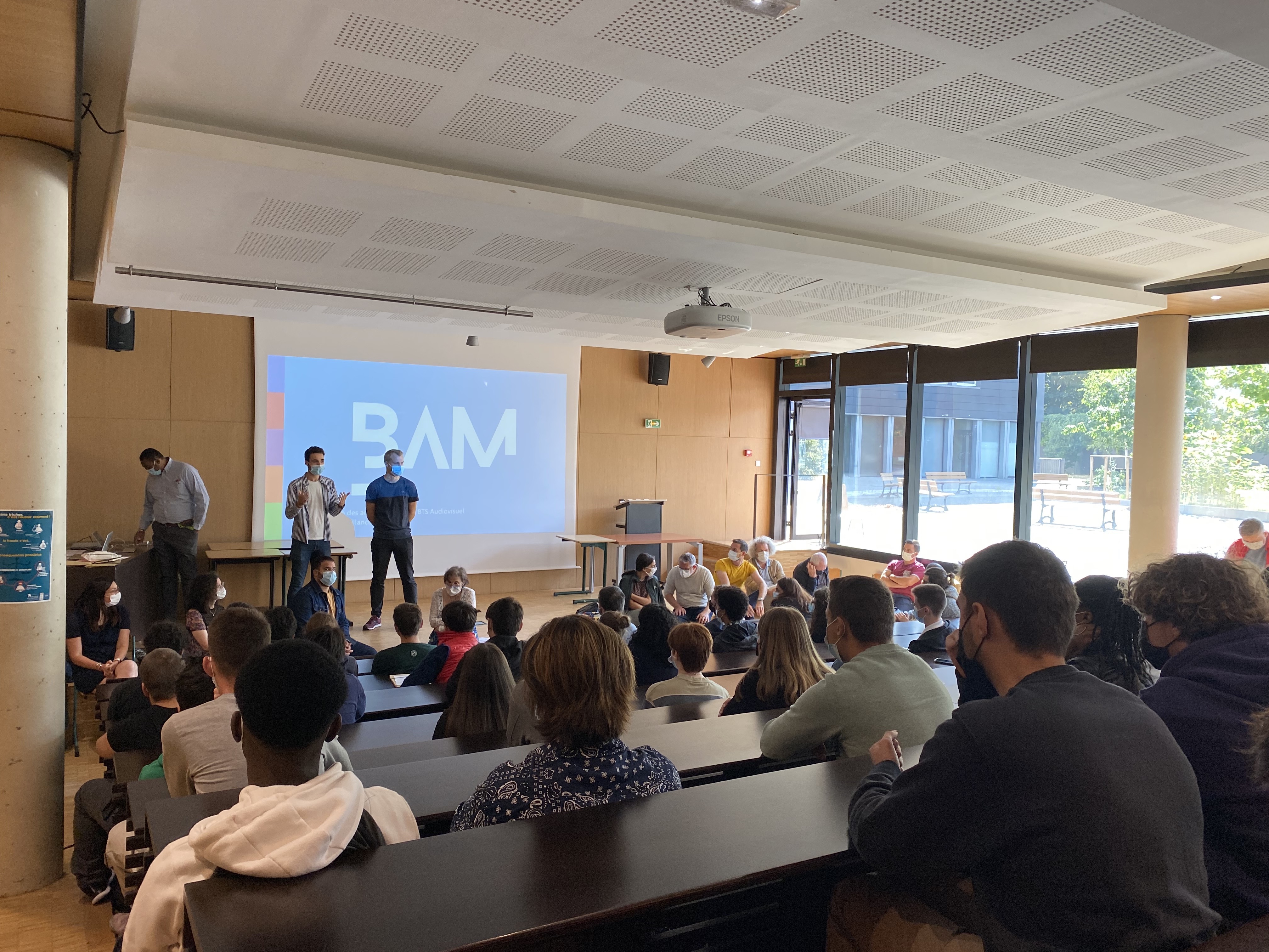 Auditorium du Lyc&eacute;e Jacques Pr&eacute;vert, Septembre 2021